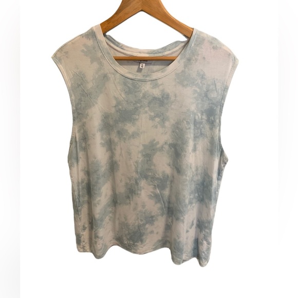 💜 Reitmans Tie-Dye Sleeveless Top XL - Picture 1 of 7
